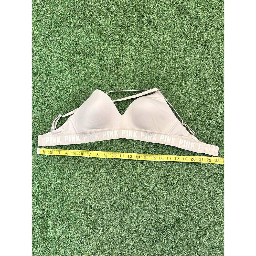 Victoria's Secret Wear Everywear Lightly Lined Bra Women 32D Neutral Nude - Picture 8 of 9